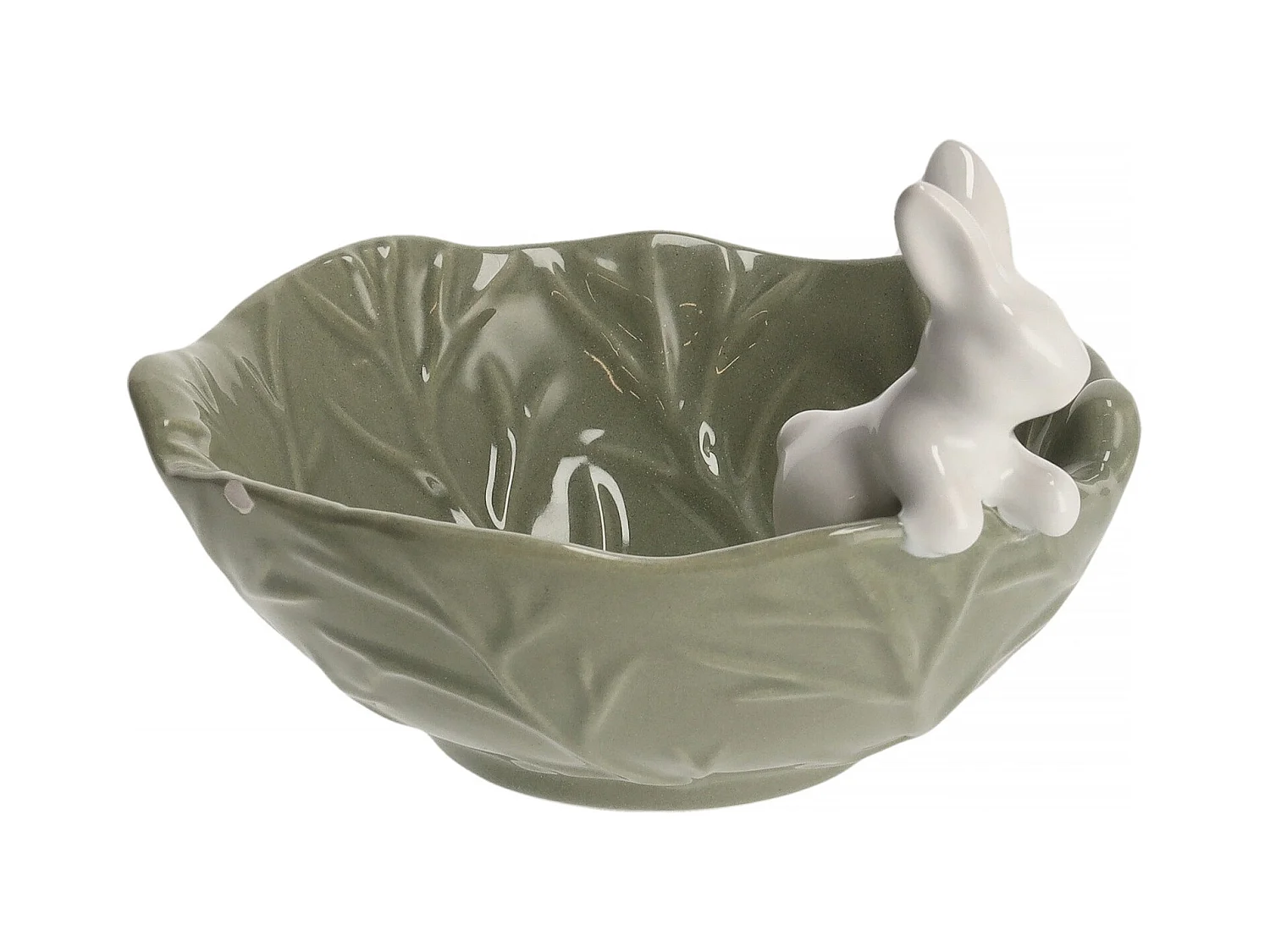 Petit Bol Whitebunny Vert Clair 11x14x14