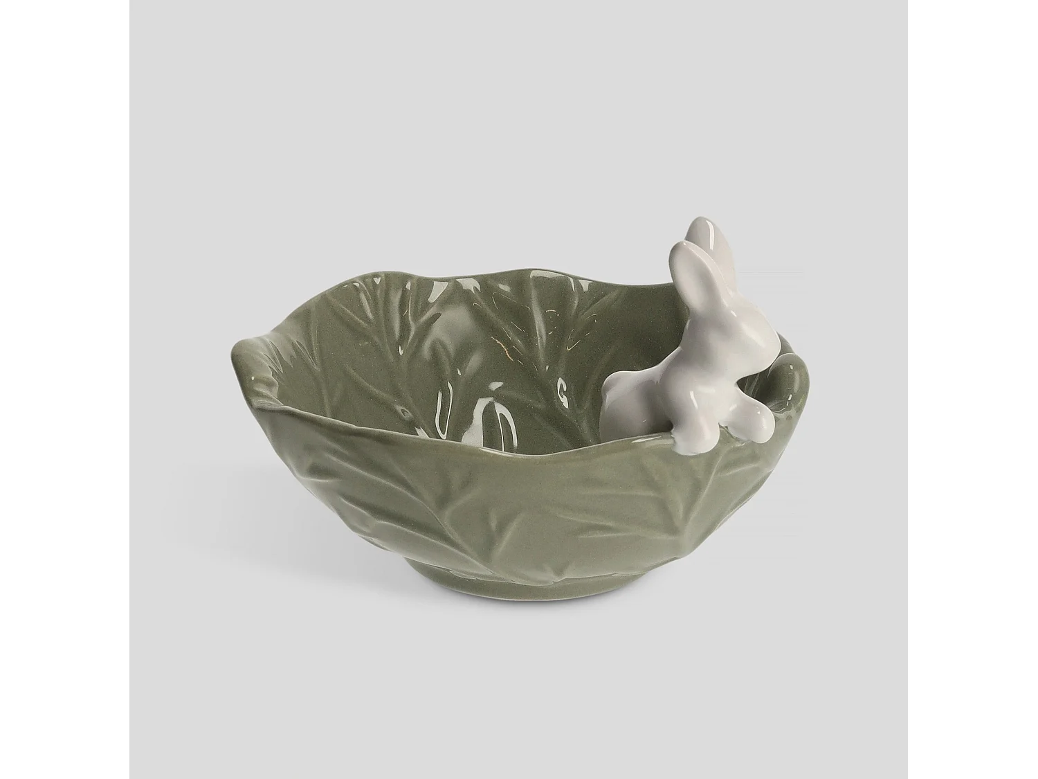 Petit Bol Whitebunny Vert Clair 11x14x14