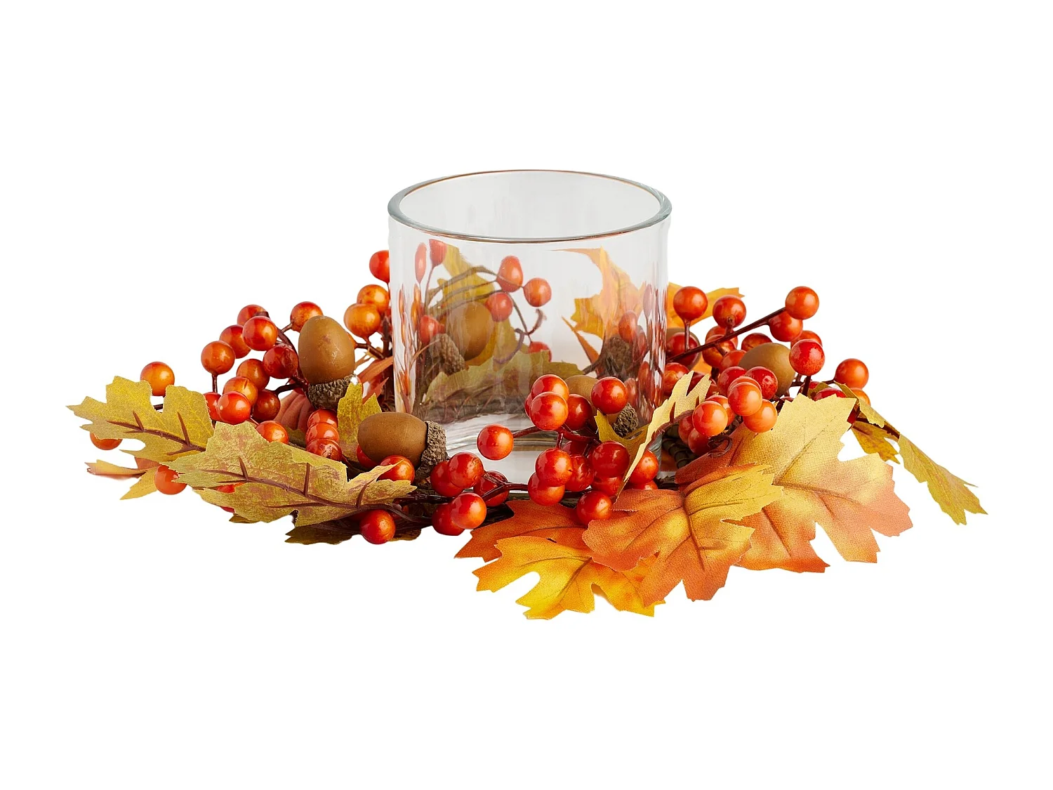 Kerzenständer Patris mittel orange 10 x 15