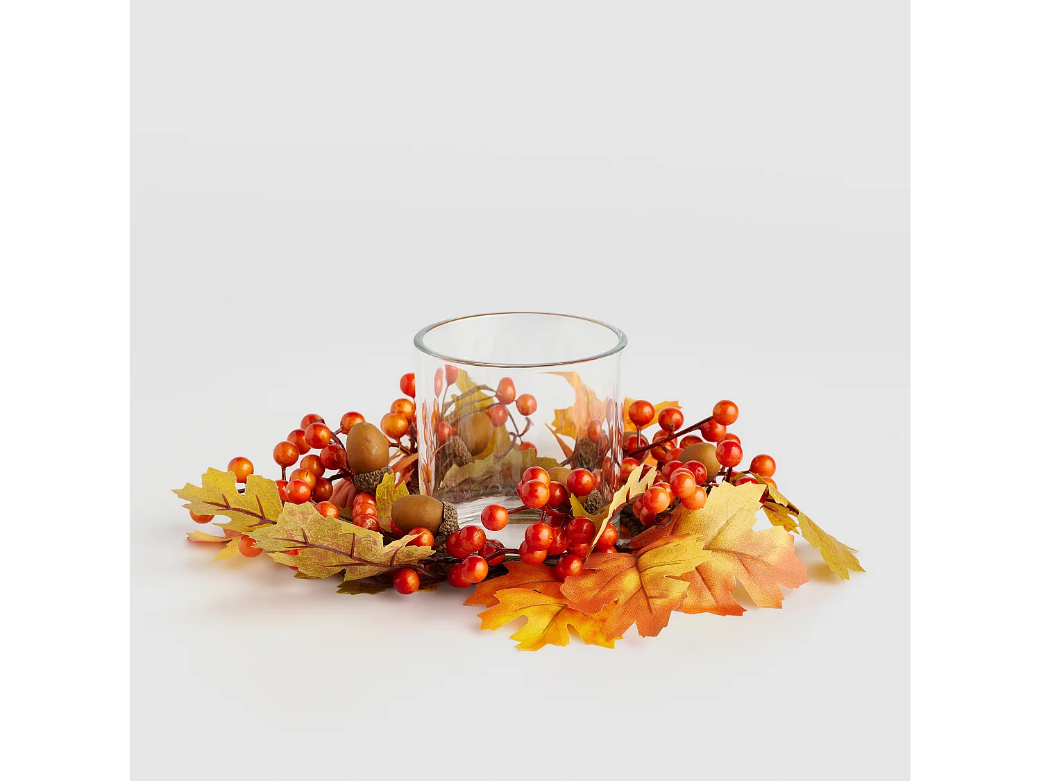 Kerzenständer Patris mittel orange 10 x 15