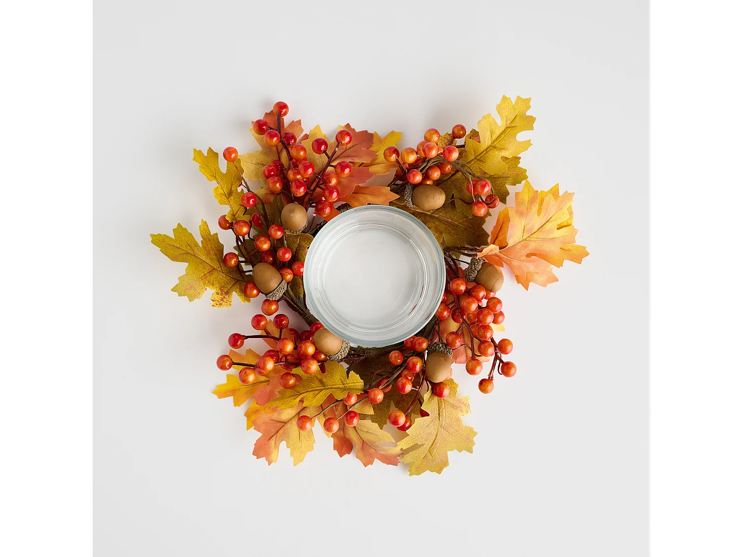 Kerzenständer Patris mittel orange 10 x 15