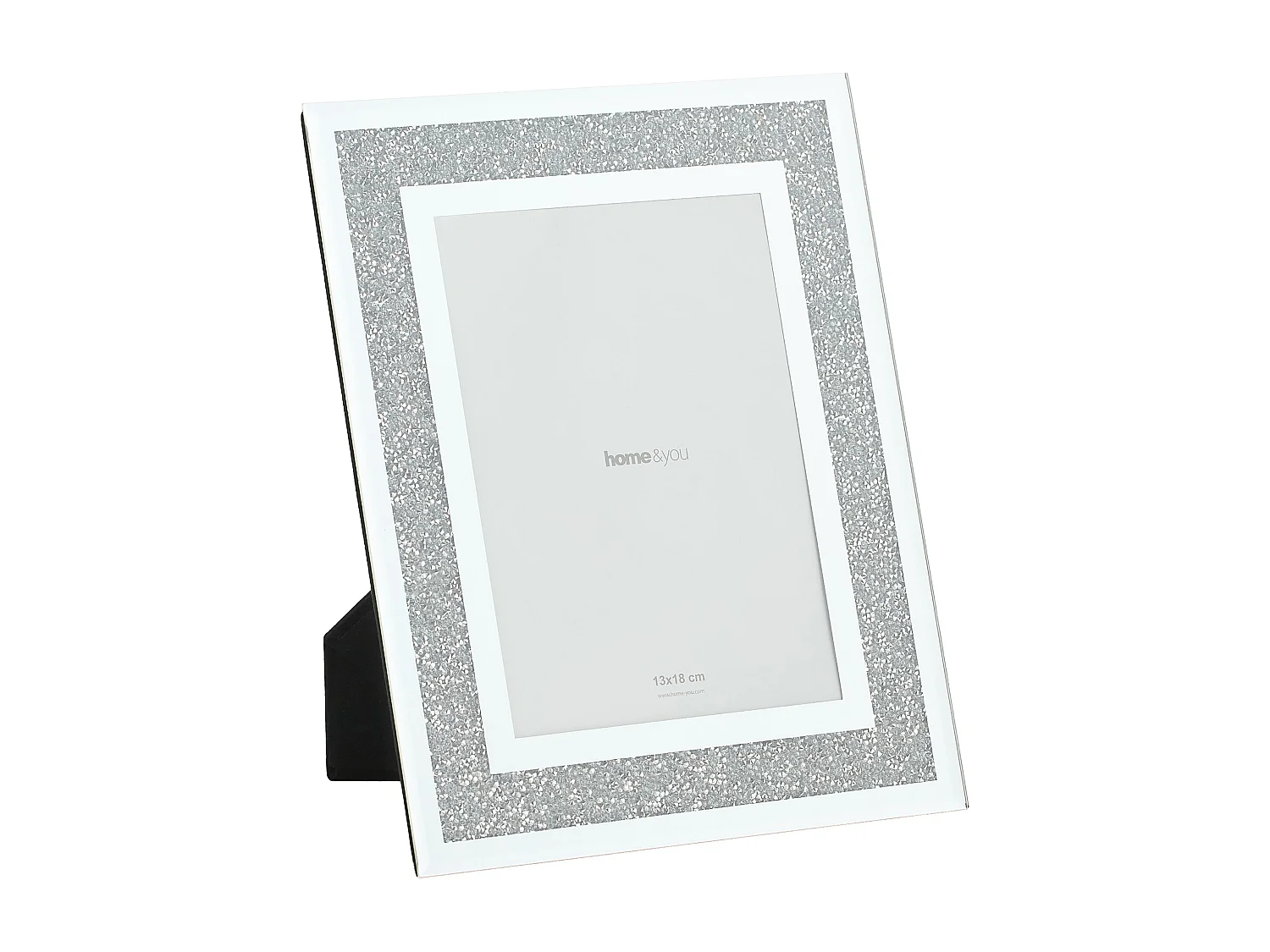 Rahmen Diamentdust Mittelsilber 25 x 0.9 x 20