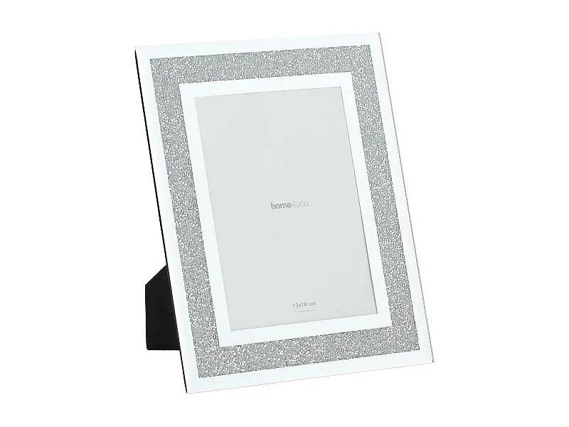 Rahmen Diamentdust Mittelsilber 25 x 0.9 x 20