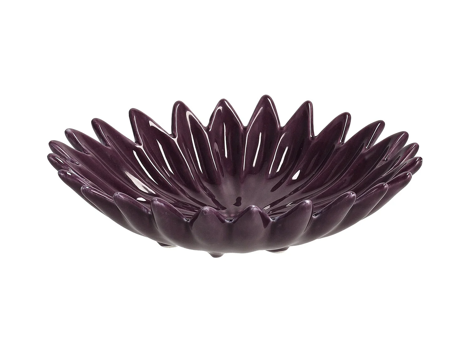 Bol Dhalia Violet Moyen 18 cm