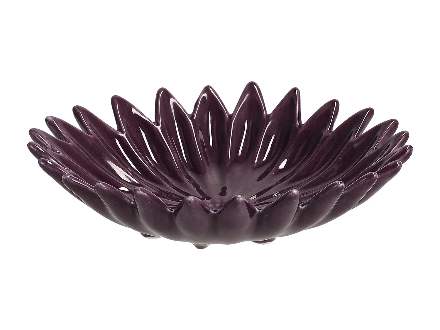 Bol Dhalia Violet Moyen 18 cm