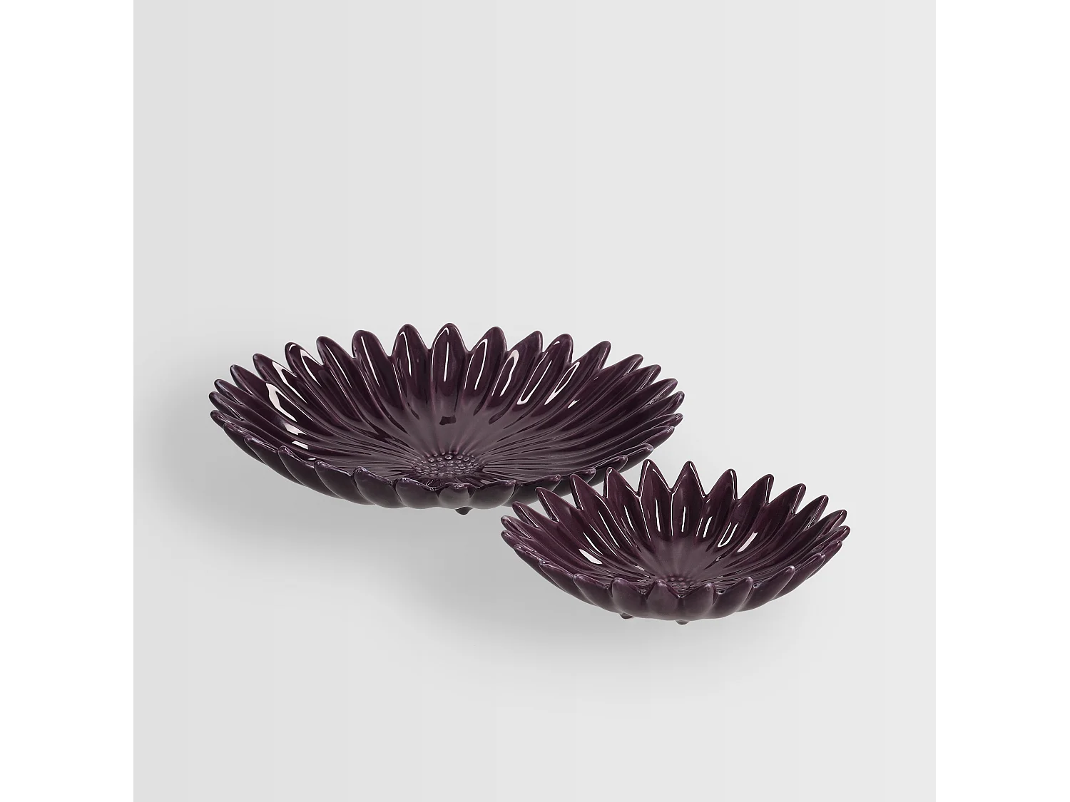 Bol Dhalia Violet Moyen 18 cm