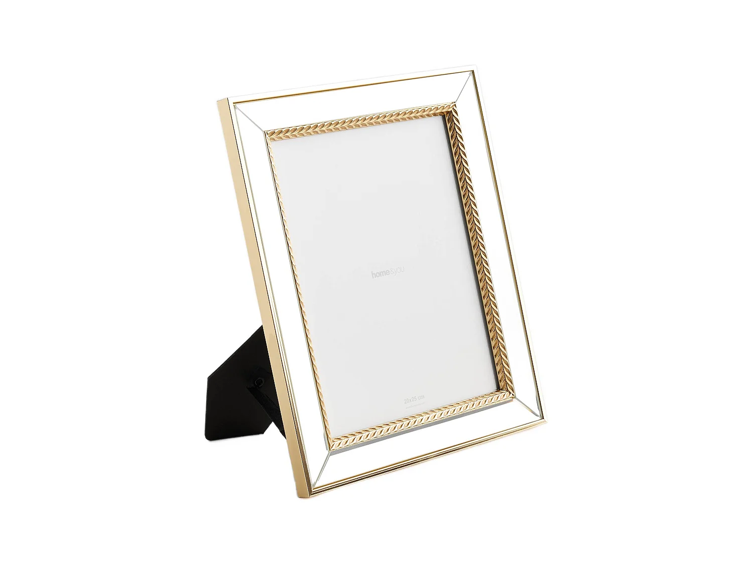 Rahmen Clorion Mittleres Gold 31.5 x 2 x 26.5