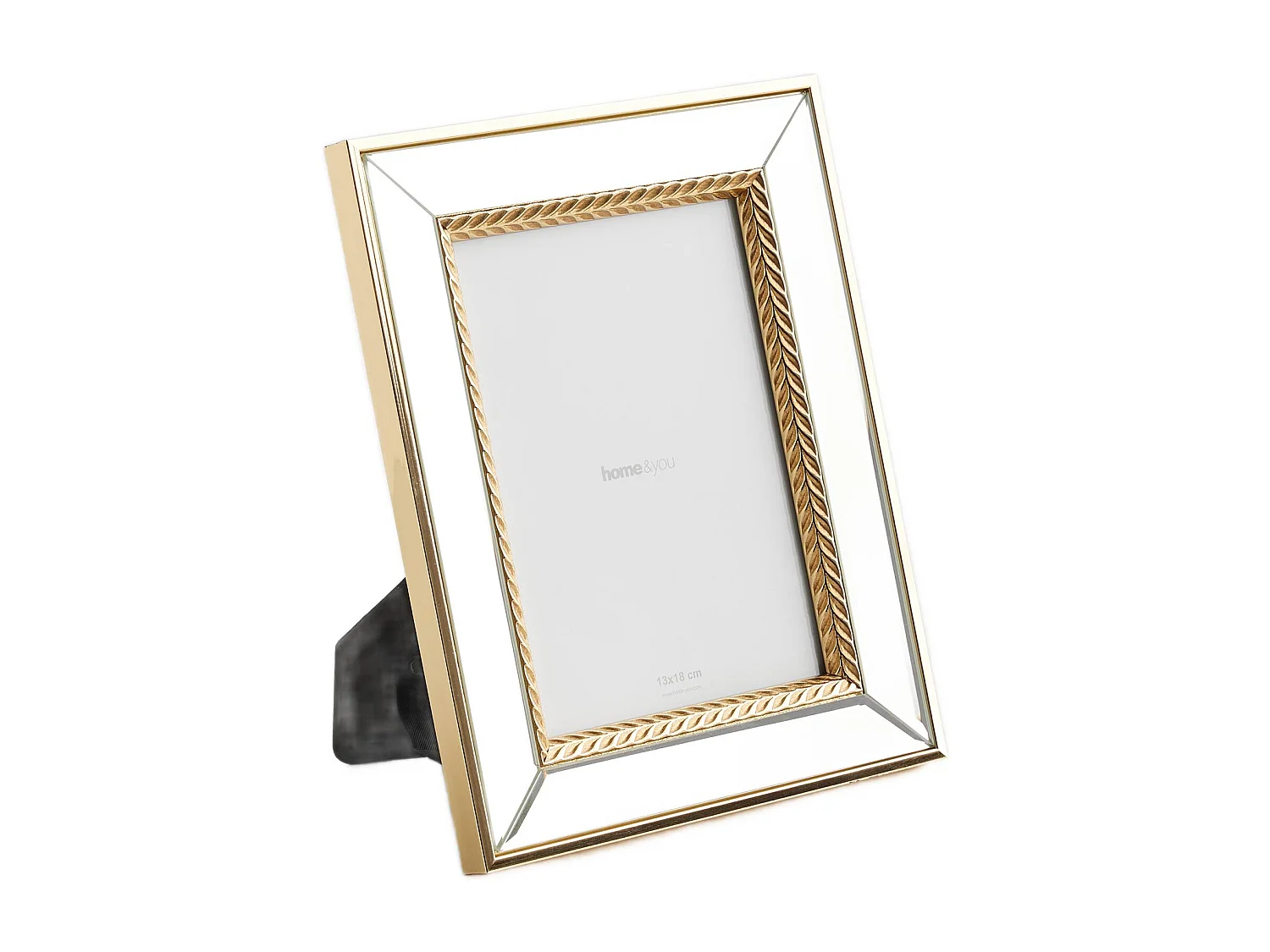 Rahmen Clorion mittleres Gold 24.5x19.5