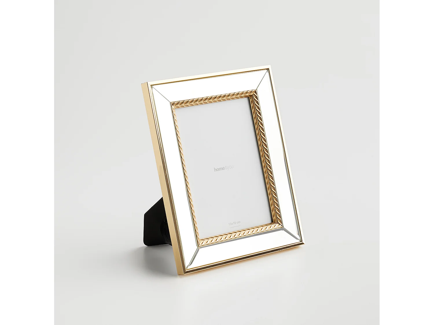 Rahmen Clorion mittleres Gold 24.5x19.5