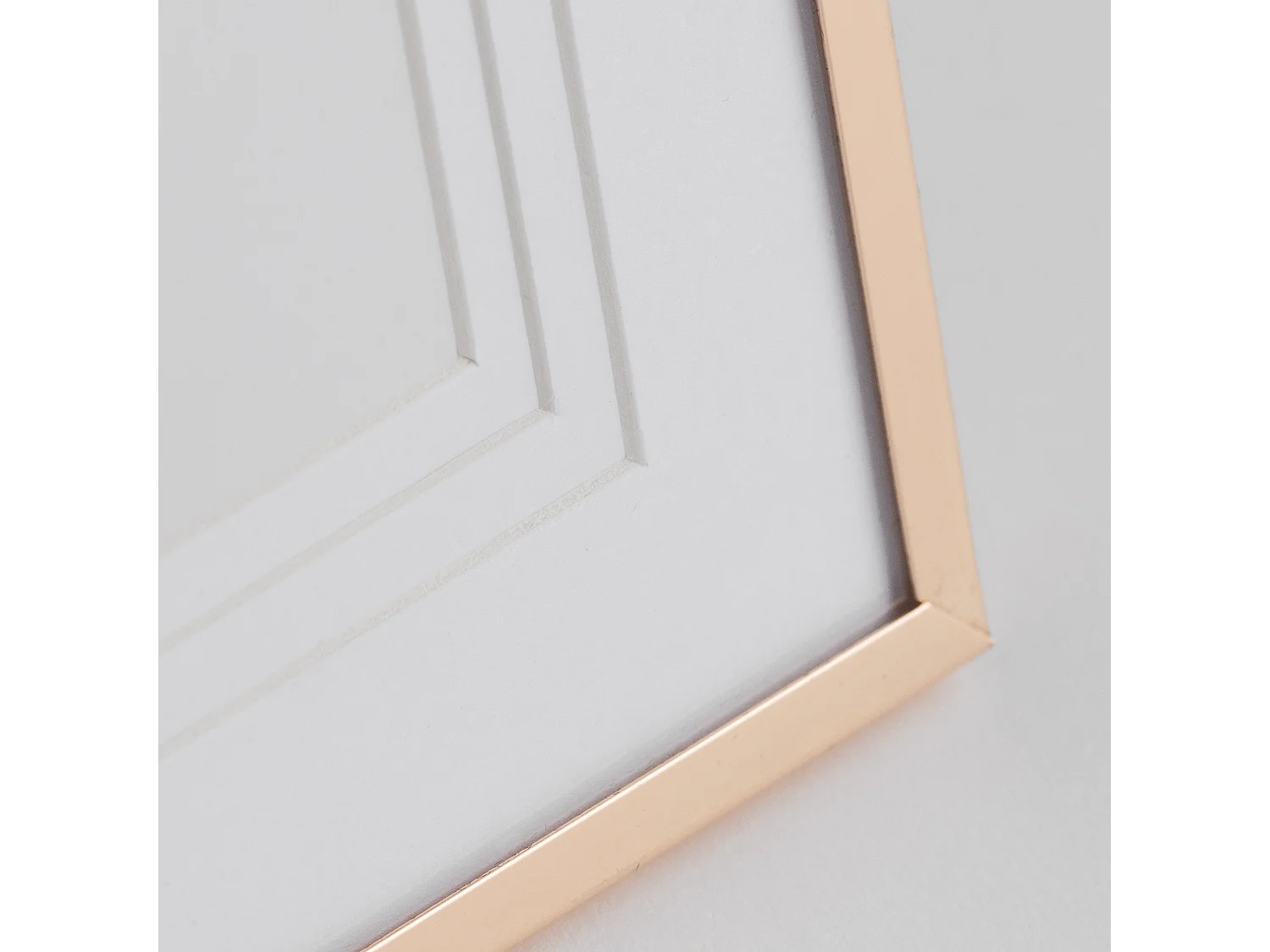 Rahmen Triplos Helles Gold 10x15 cm