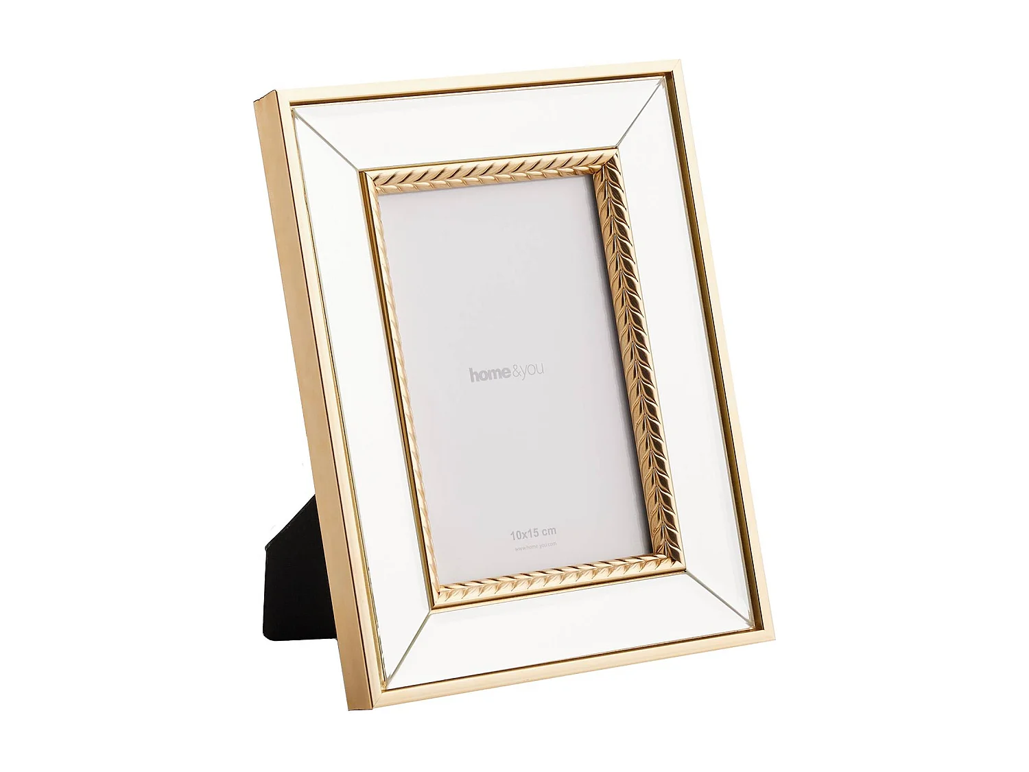 Rahmen Clorion mittleres Gold 21.5 x 2 x 16.5