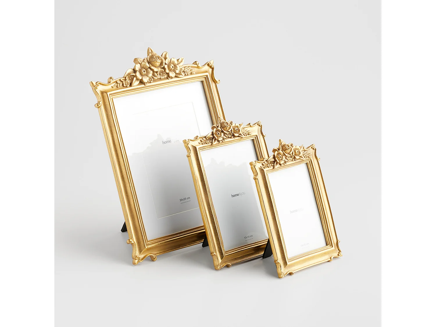 Rahmen Lameziana Mittleres Gold 22x2.5x15 cm