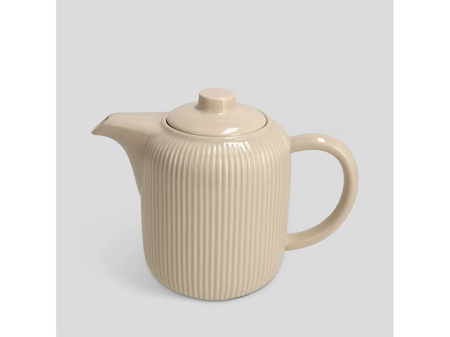 Teekanne Linersiso, Mittleres Beige, 1000 ml