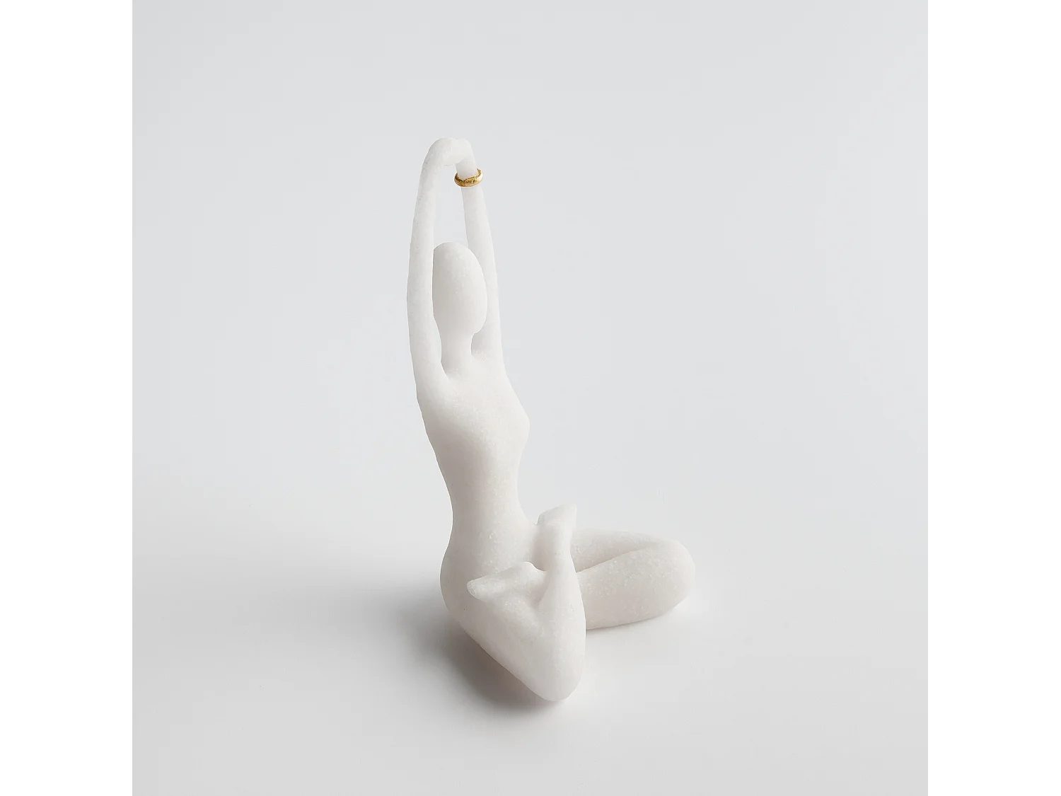 Figurine Yoginis Blanc Moyen 26.5 cm