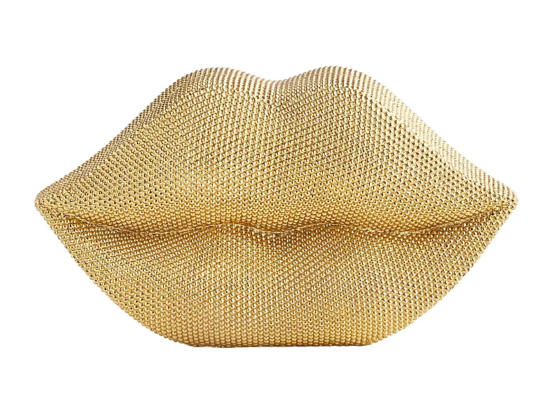 Dekofigur Droplips mittleres Gold 14.5 x 10 x 25