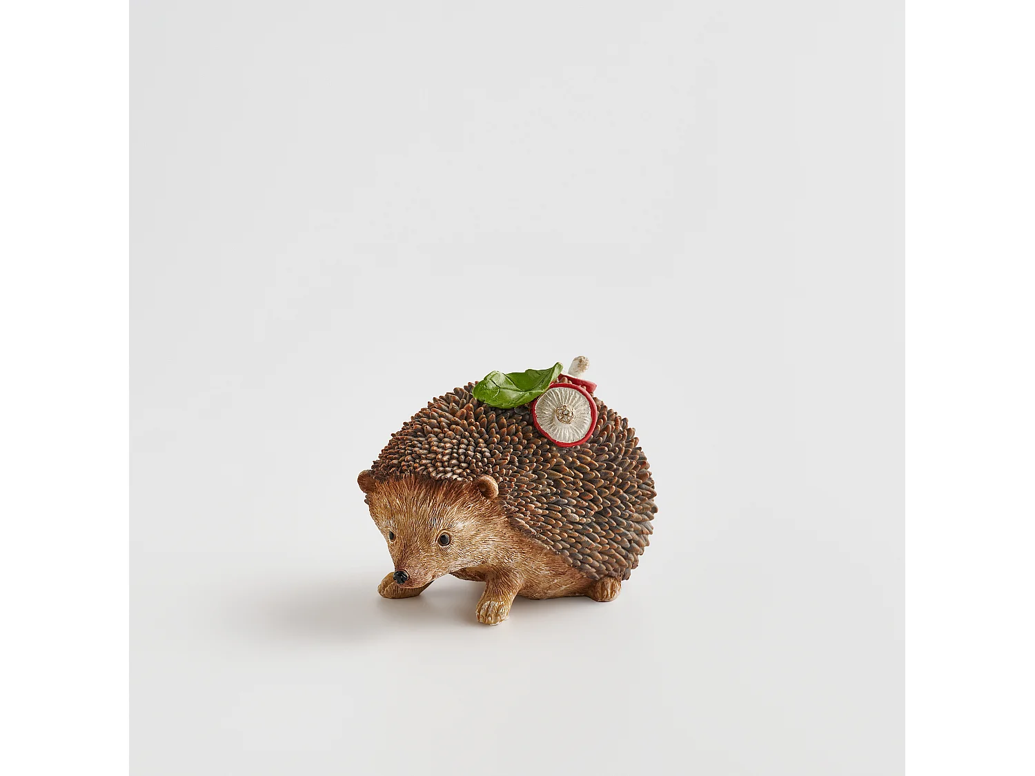 Dekofigur Hedgehoggis mittelbraun 10 x 9.5 x 14