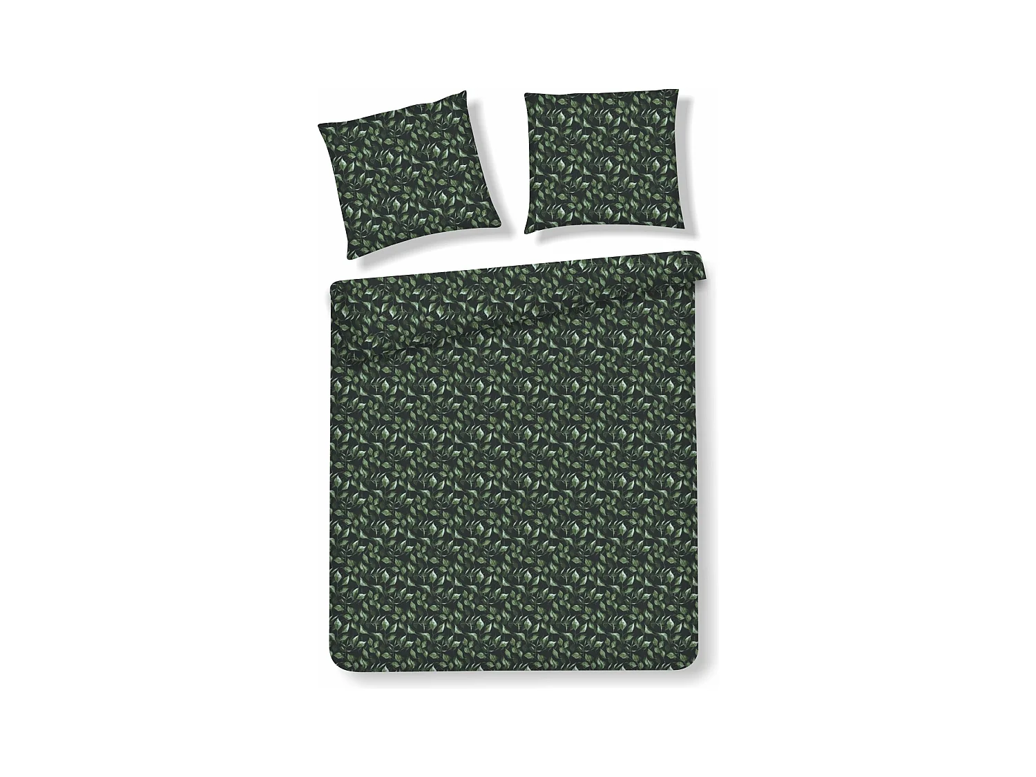 Parure de lit Tavelia Noir Satin de Coton 200x220