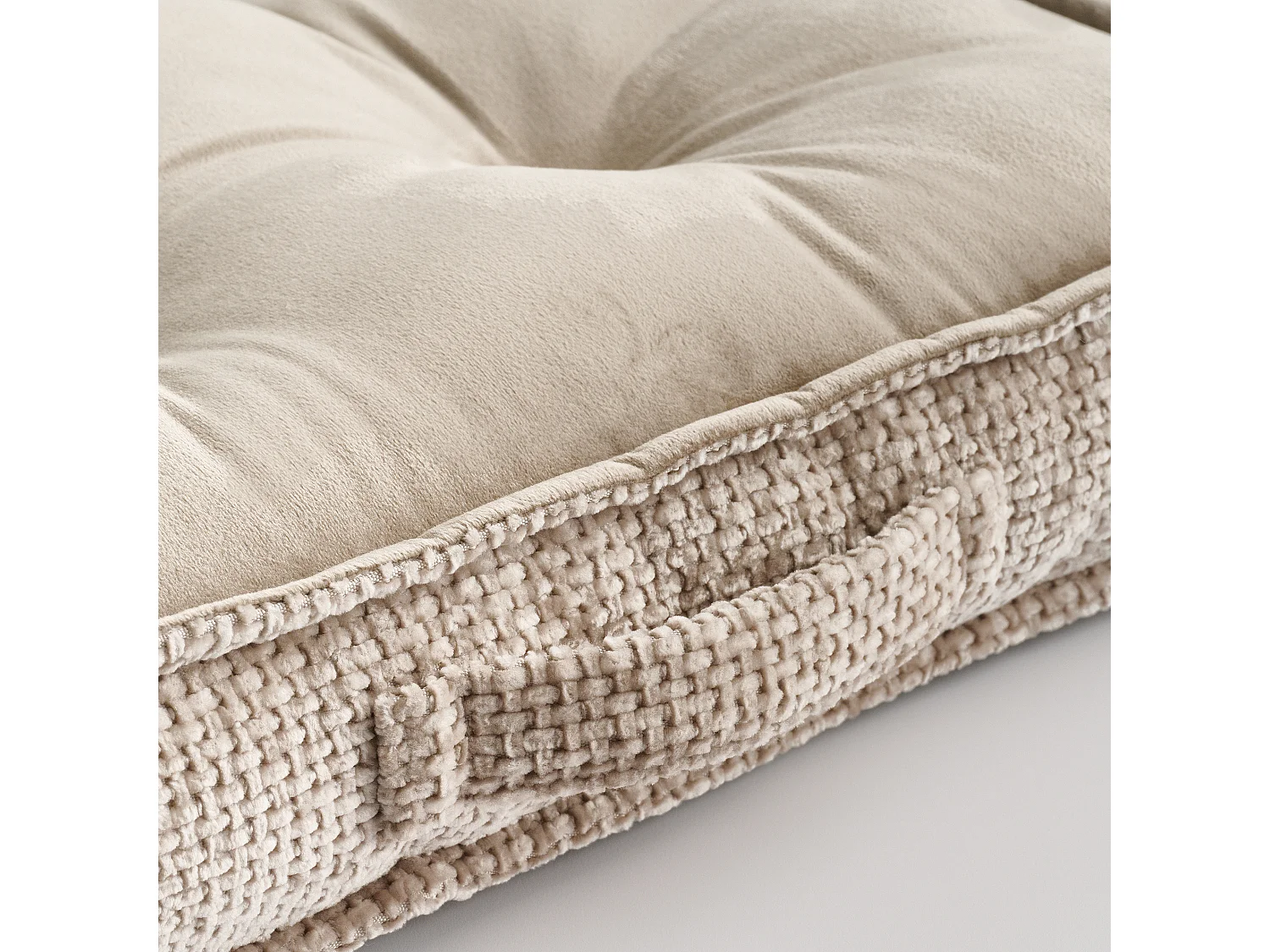 Sitz Leila hellbeige 7 x 40 x 40