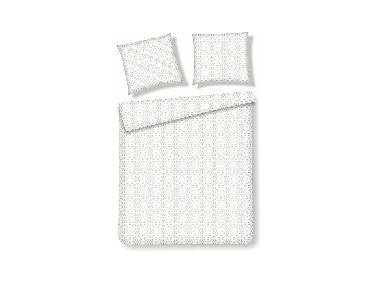 Parure de lit Virelli Beige clair Coton 200x220