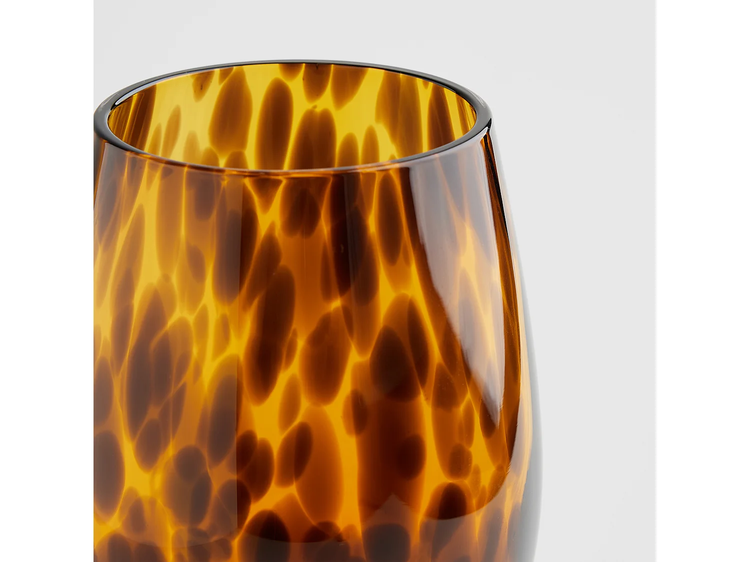 Verre À Vin Leopade Brun Moyen 420 ml