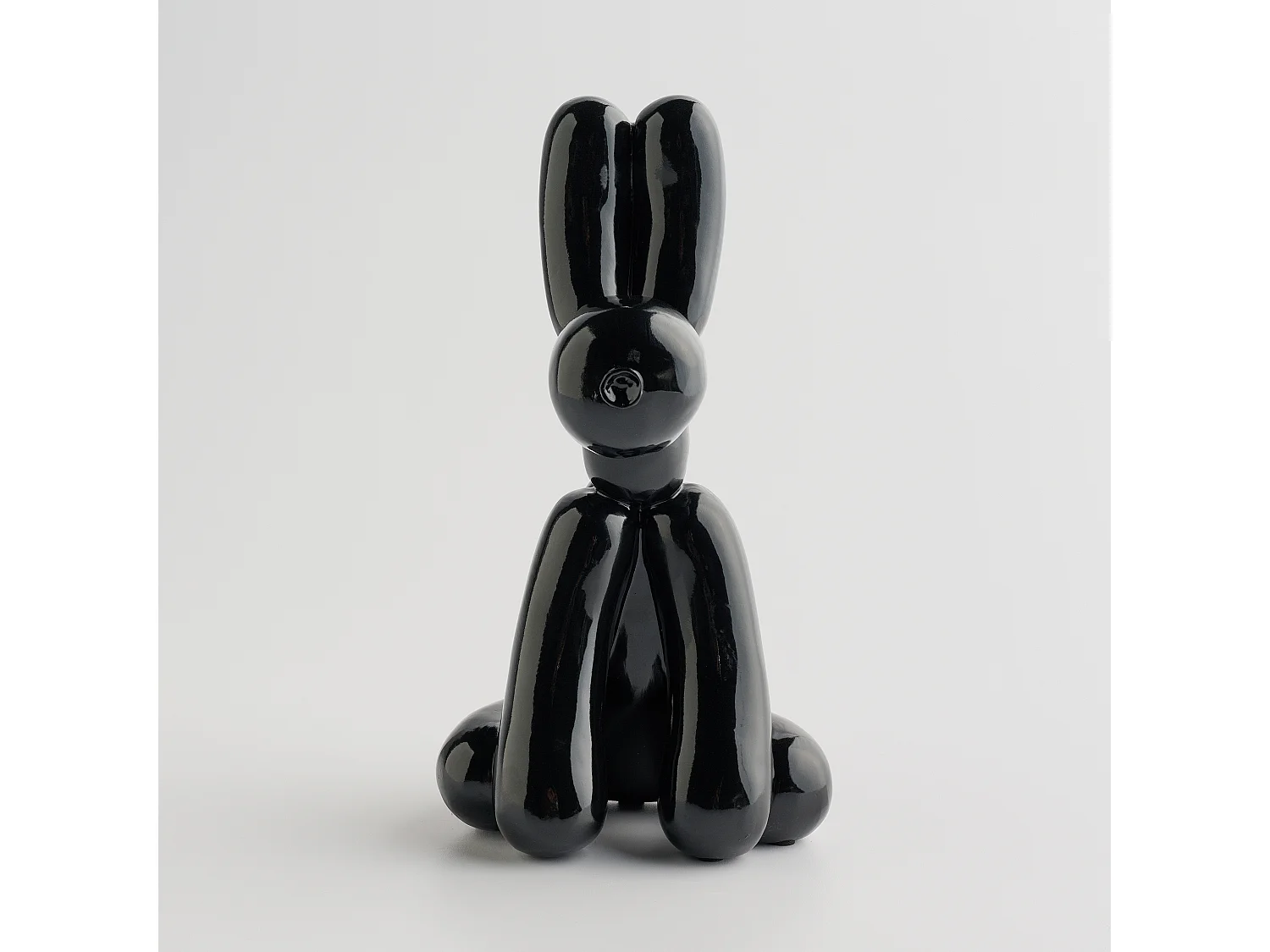 Dekofigur Ballondogio Mittelschwarz 29x20x15