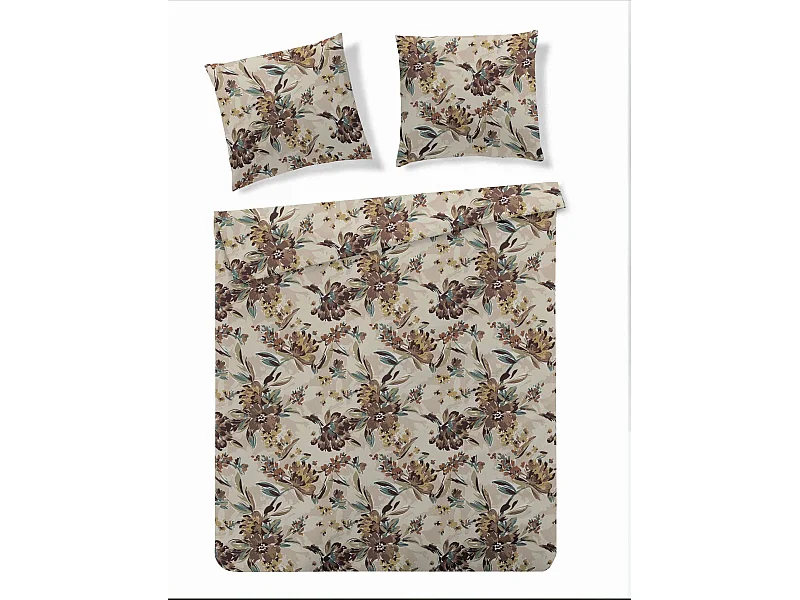 Bettwäsche Belazio 160x200 mittleres Beige