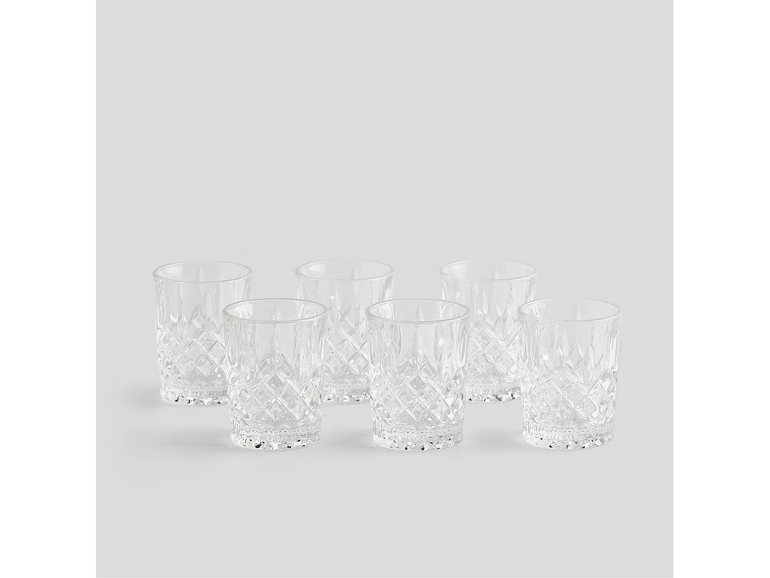 Schnapsglas-Set Timeless 50ml Mittel Transparent