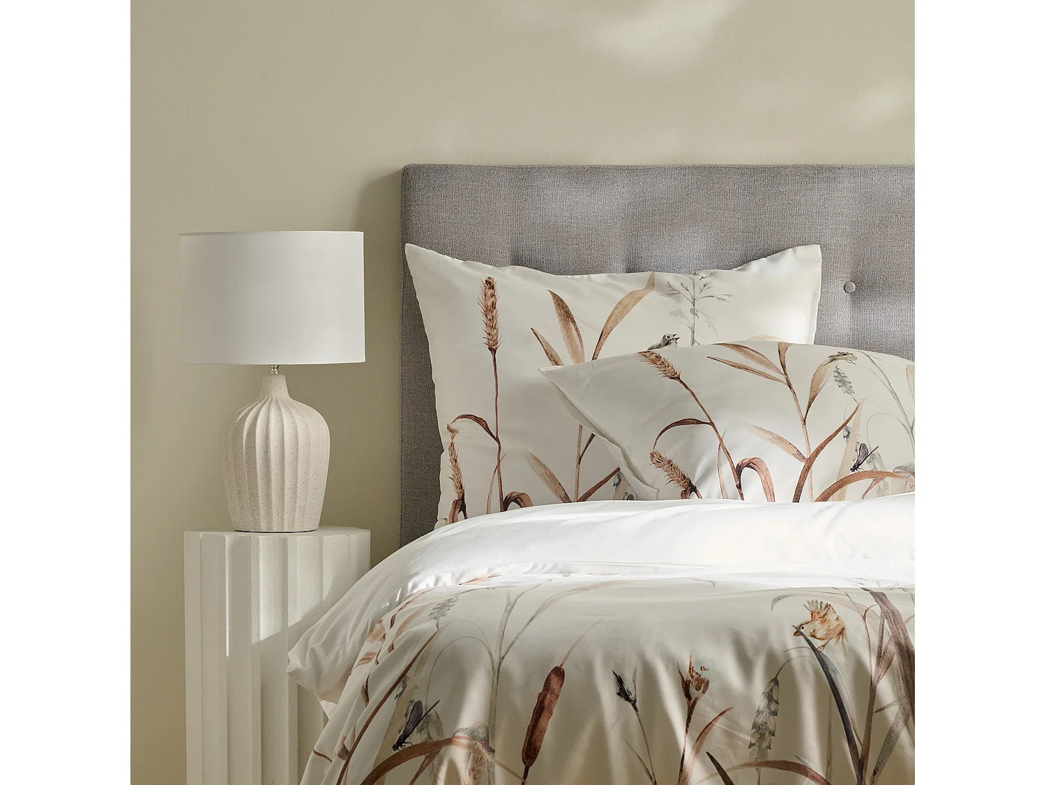 Parure de lit Osmanta Blanc Polyester 200x220