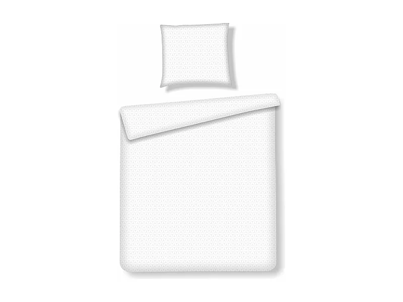 Bettwäsche Virelli Hellgrau 140 x 200