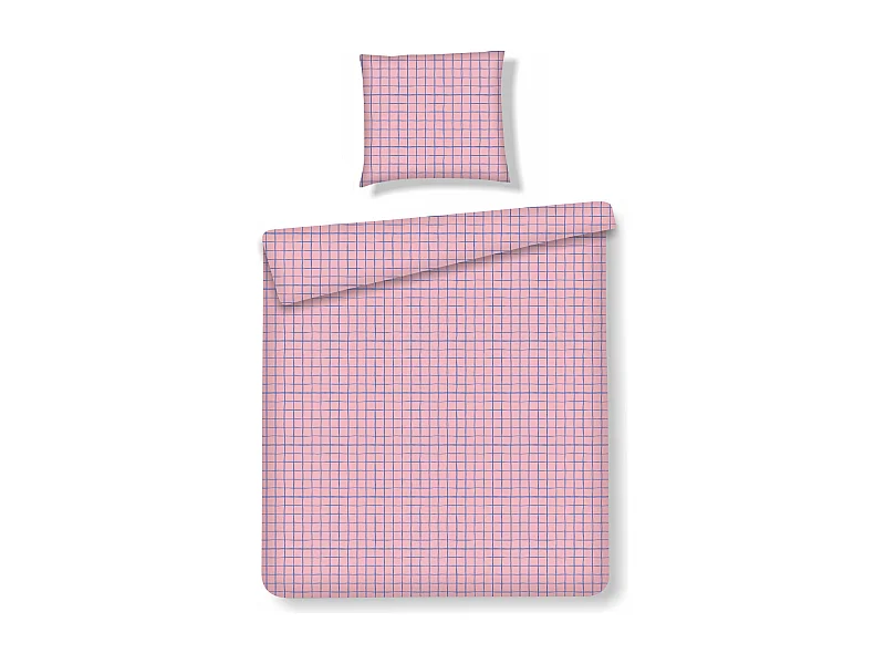 Bettwäsche Silecio Mittelrosa 140x200