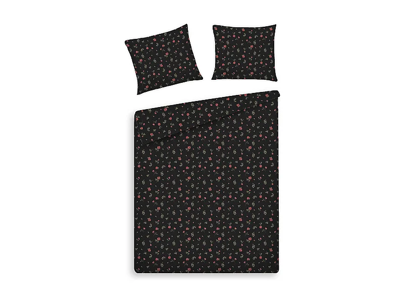 Bettwäsche Dalinore mittelschwarz 160x200