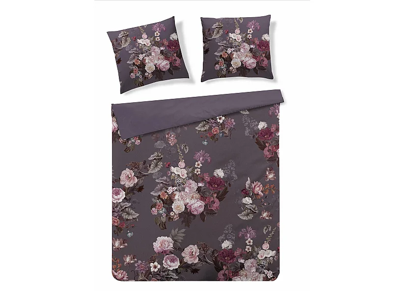 Bettwäsche Zelfina Dunkelviolett 200 x 220