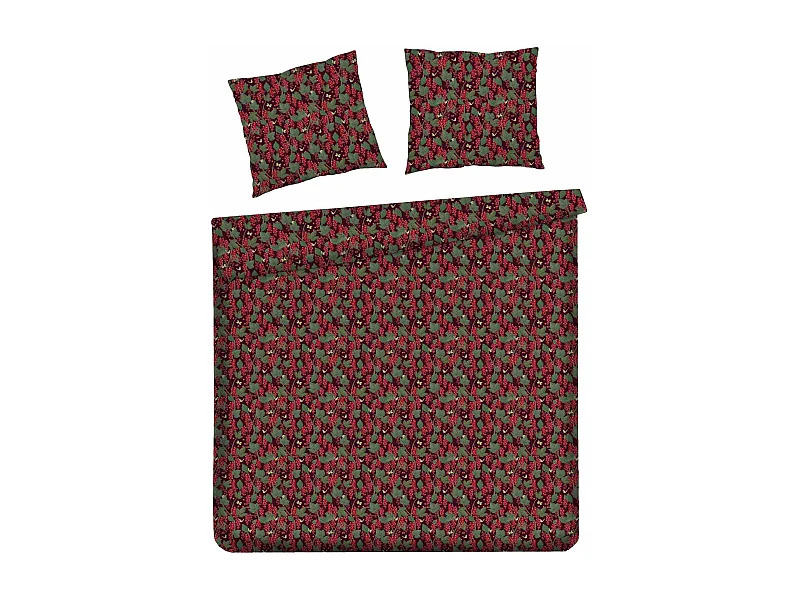 Bettwäsche Porishko dunkelrot 200x220