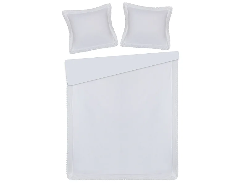 Bettwäsche mit Baumwolle Cotillo hellgrau 160x200