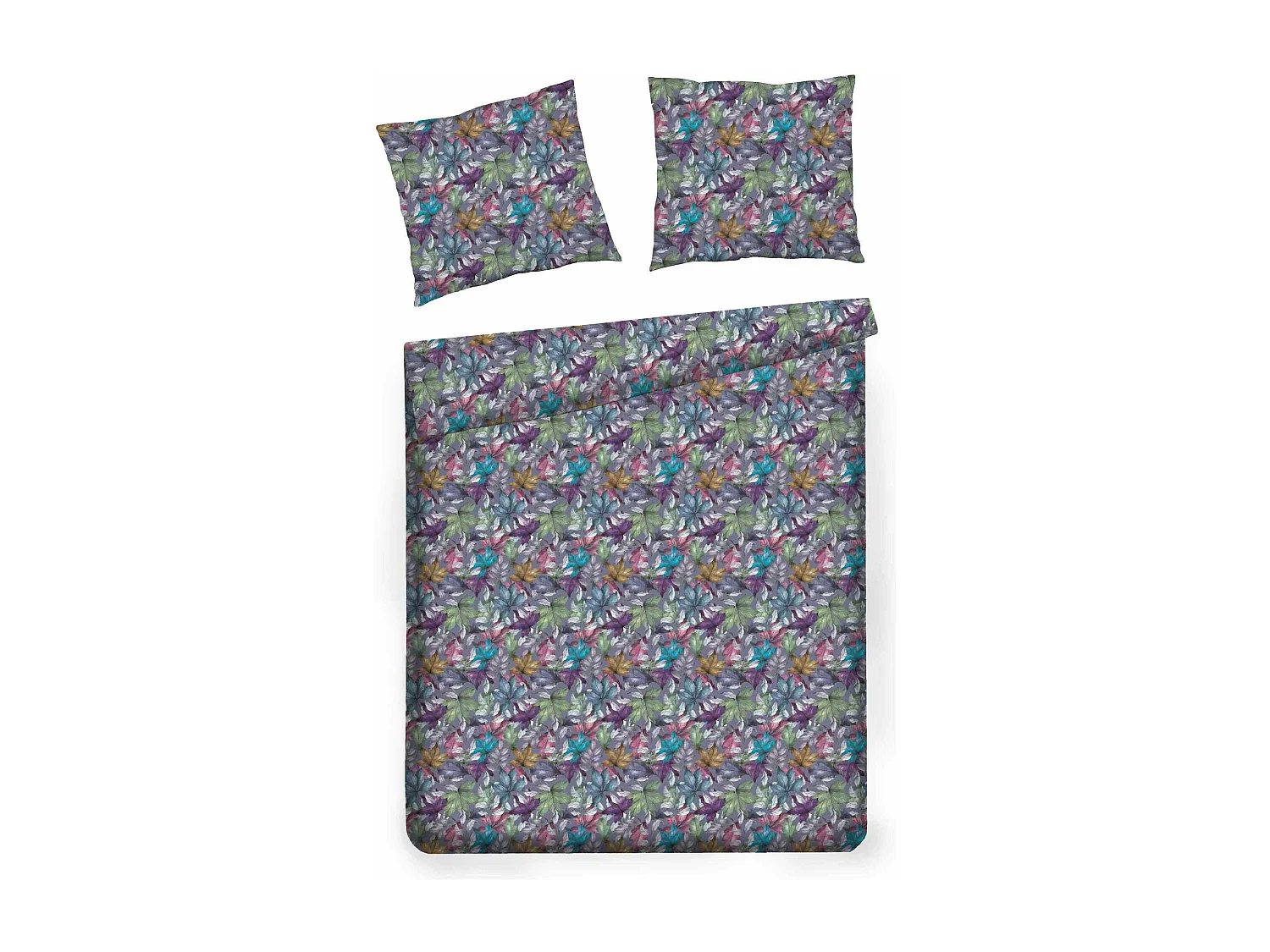 Bettwäsche Rillif mittelviolett 160 x 200