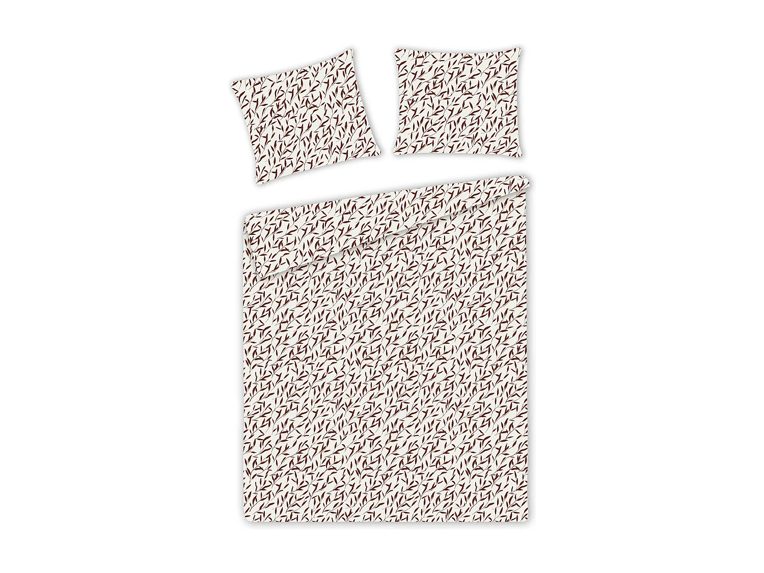 Parure de lit Alisora Beige Clair Coton 160x200