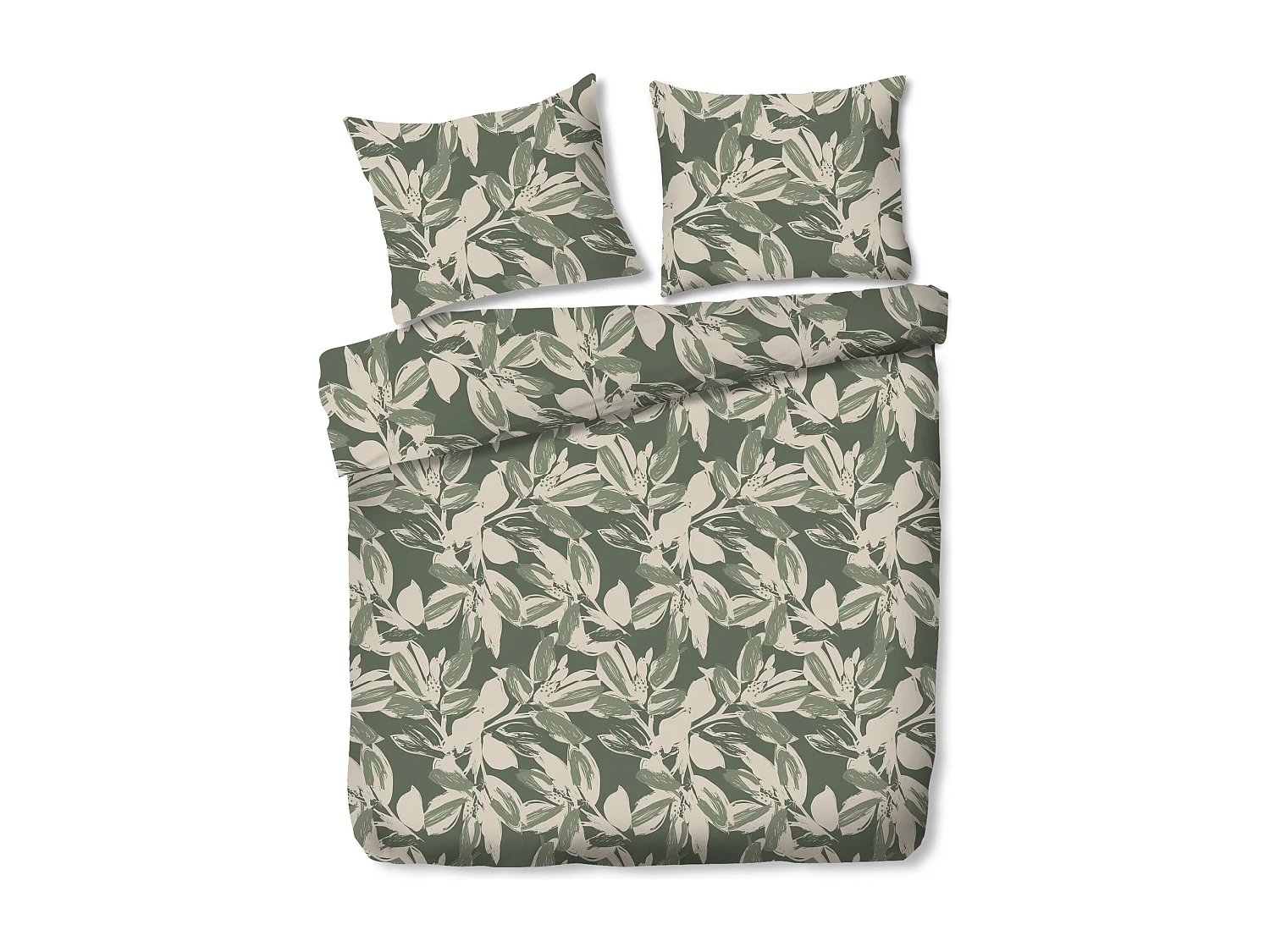 Parure de lit Remaro Vert Microfibre 200x220