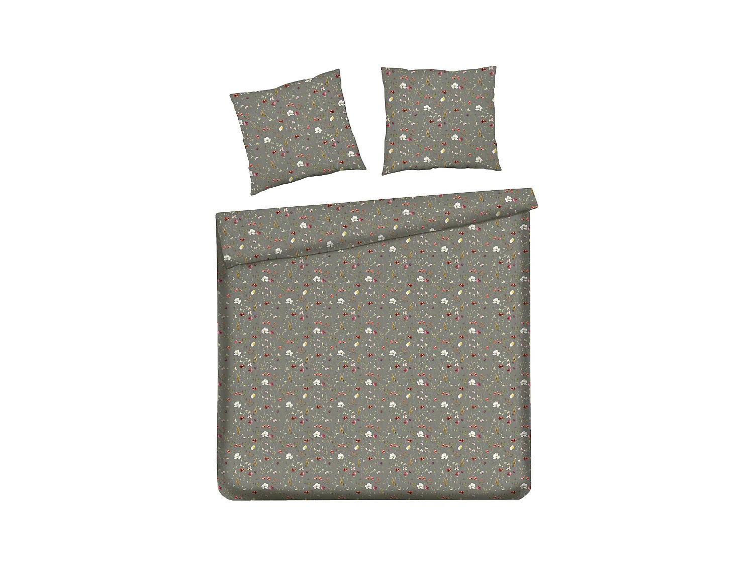 Bettwäsche Pradella 160x200 Dunkelbeige