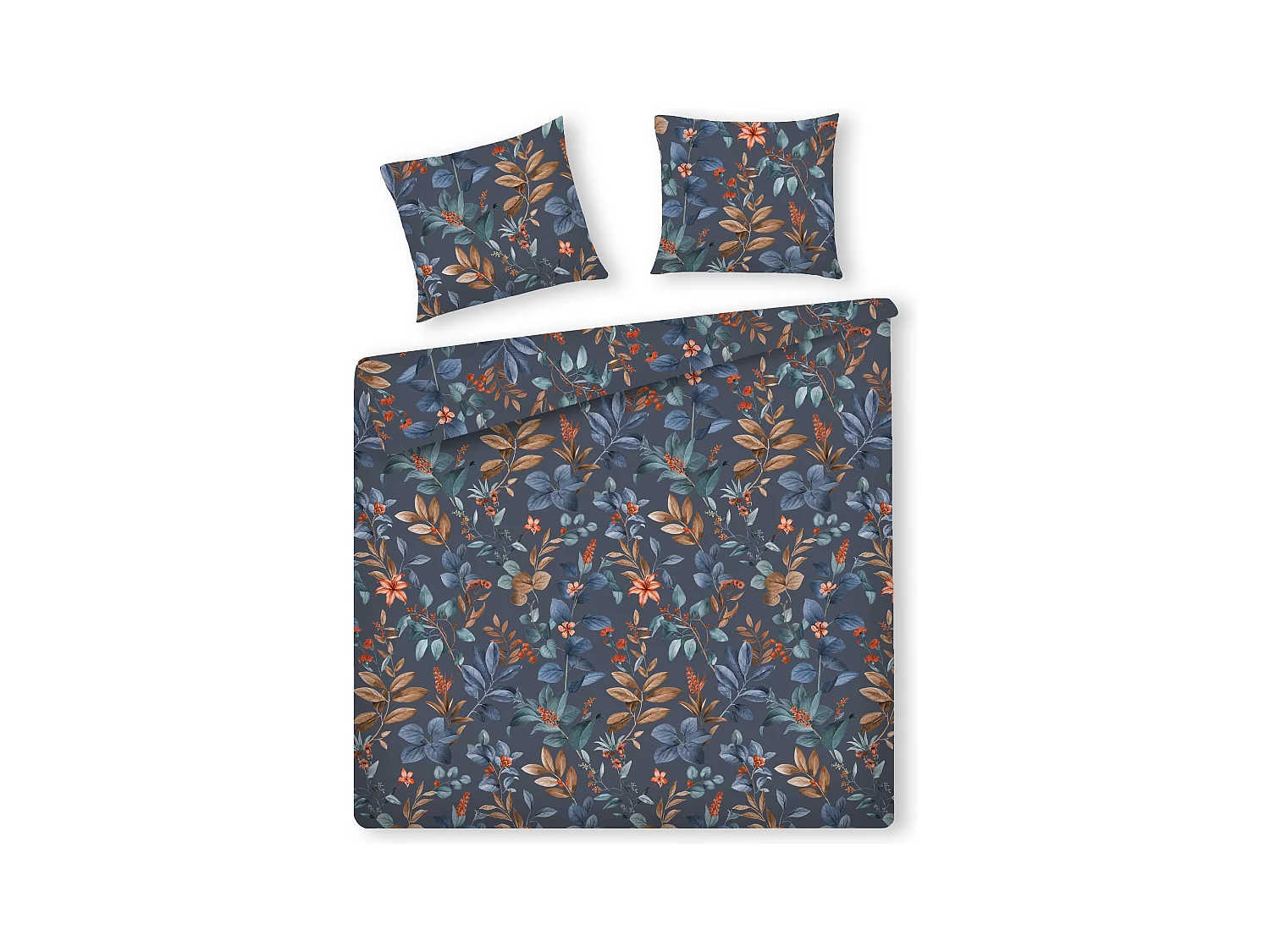 Bettwäsche Feriosa Dunkelblau 200 x 220