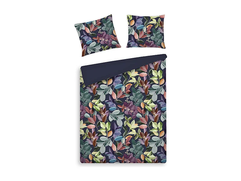 Bettwäsche Tenora Dunkelblau 160 x 200