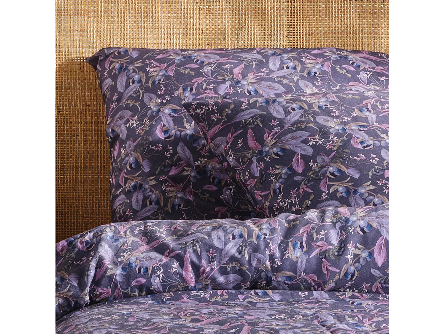 Bettwäsche Veriso Dunkelviolett 200 x 220