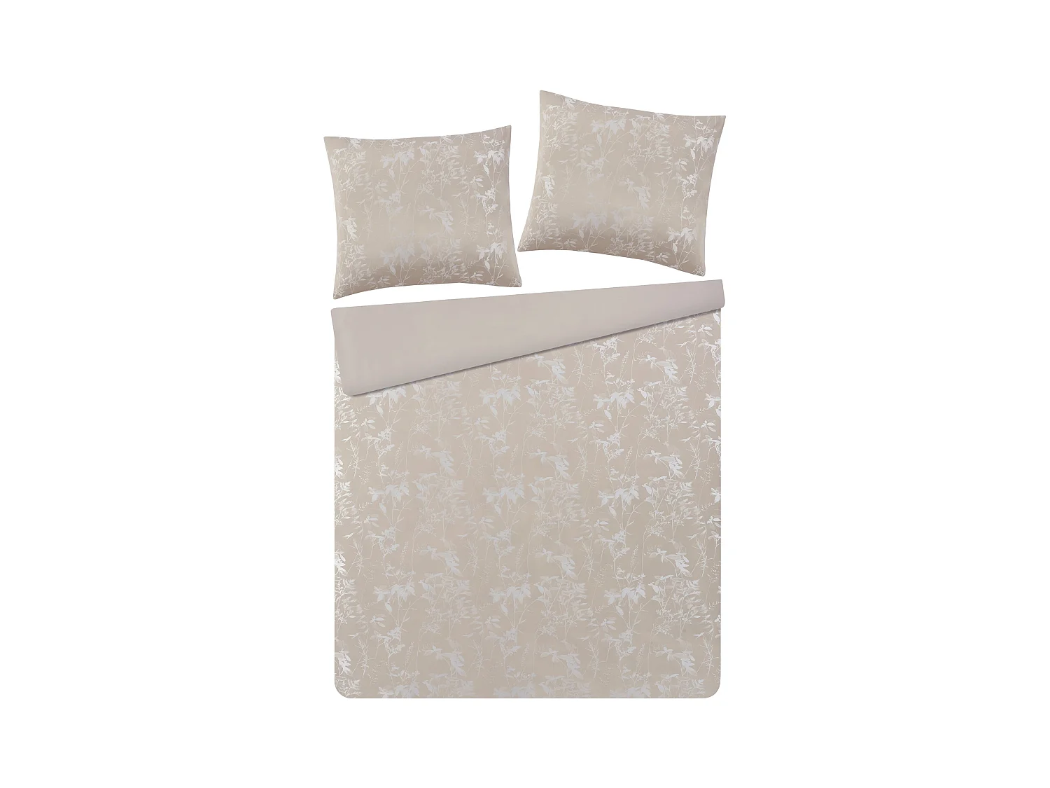 Bettwäsche Leontia mittleres Beige 160 x 200