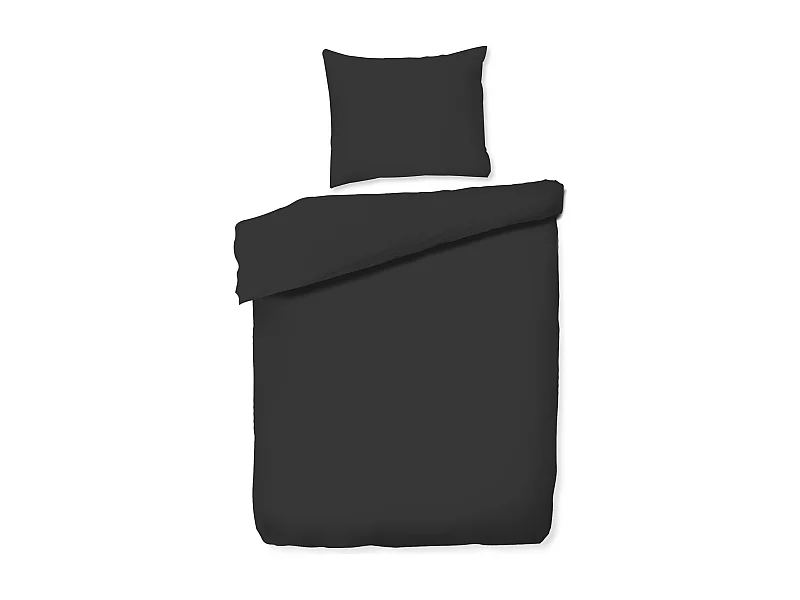 Bettwäsche Micros Mittelschwarz 140x200