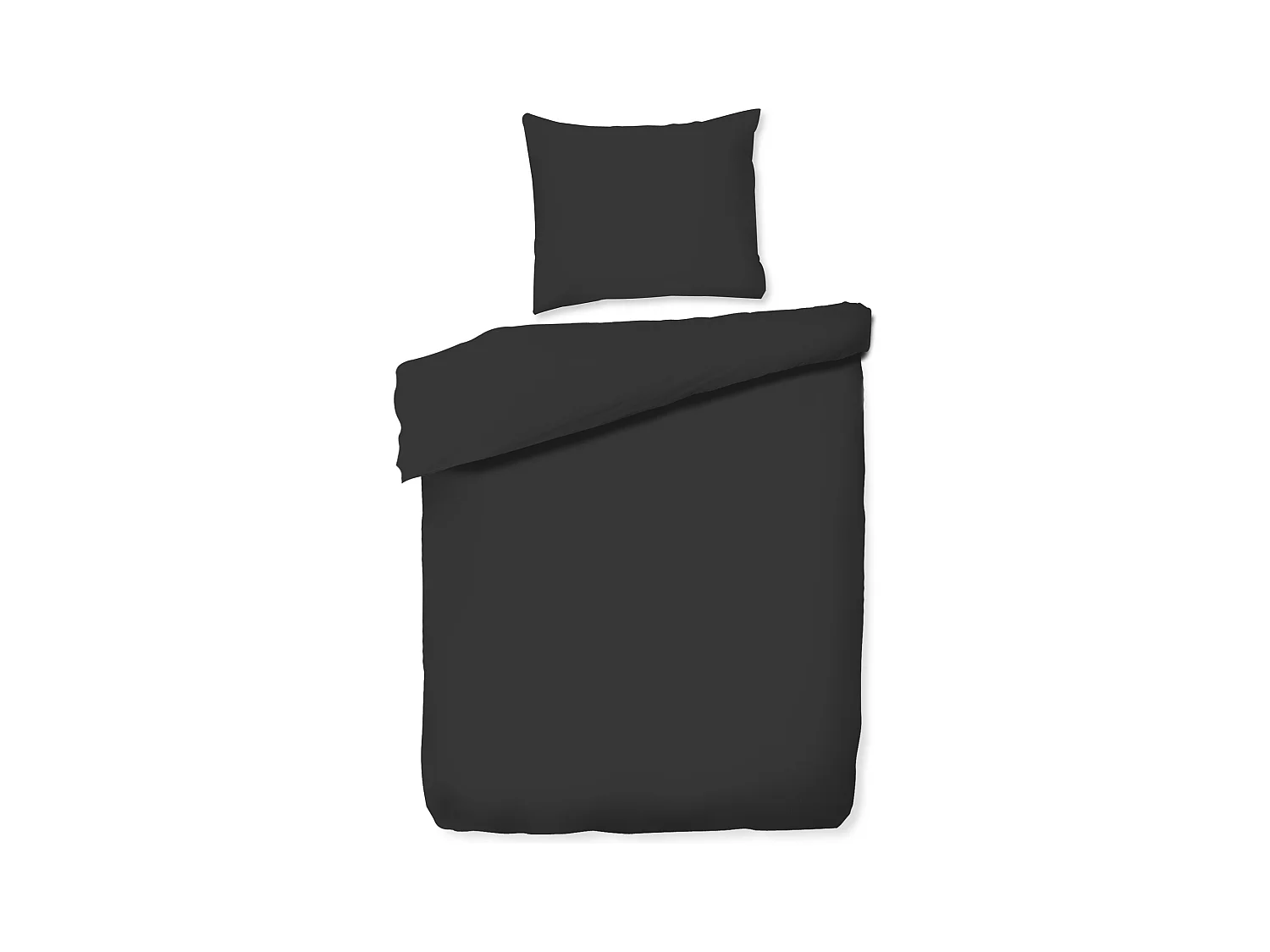 Parure de lit Micros Noir Moyenne Microfibre 140x200