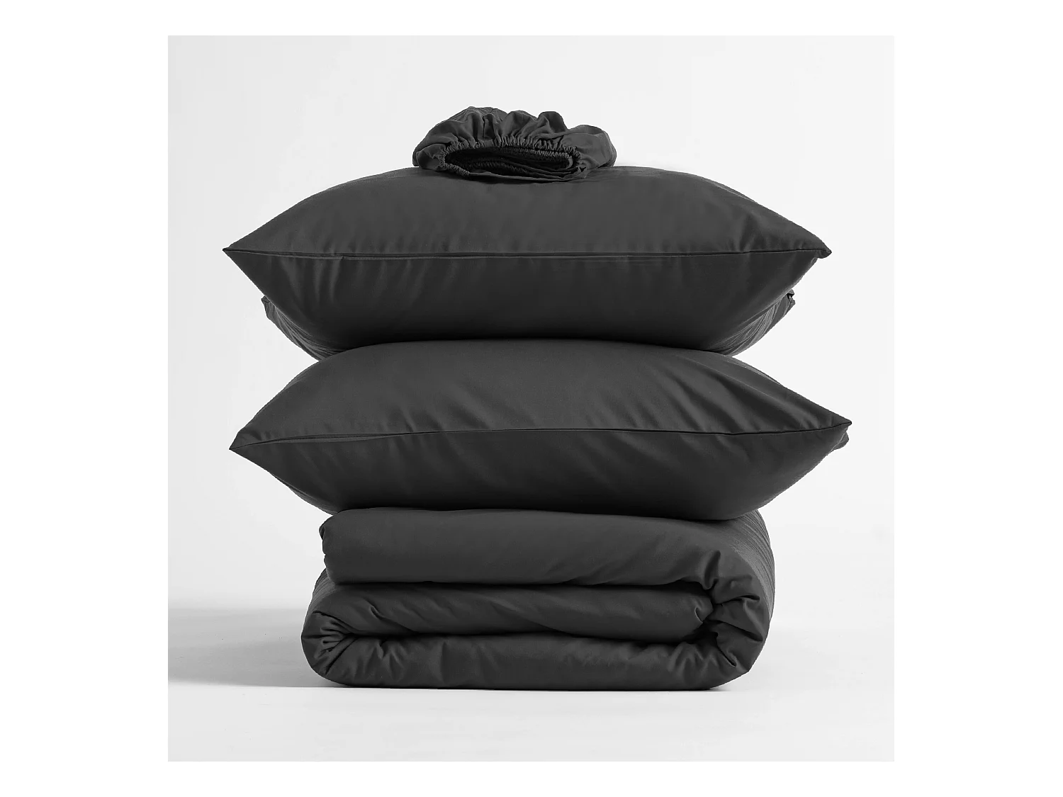 Parure de lit Micros Noir Moyenne Microfibre 140x200