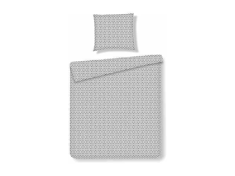 Bettwäsche Virelli Mittelschwarz 140 x 200