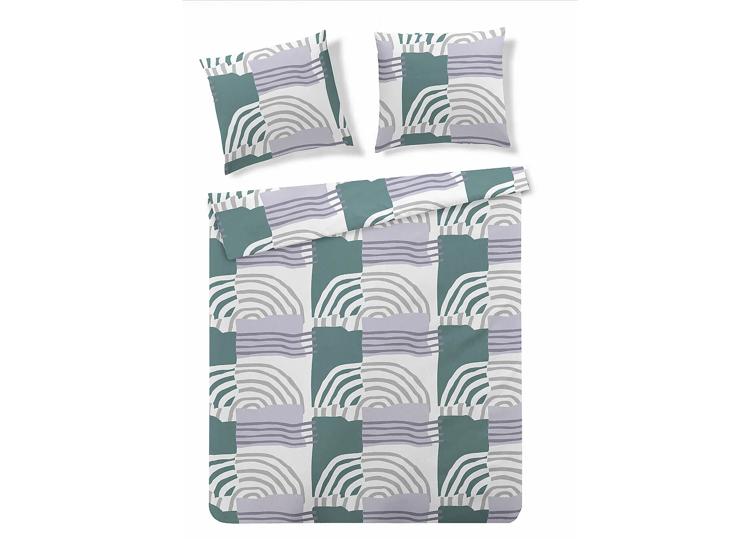 Parure de lit Celiro Multicolore Microfibre 200x220