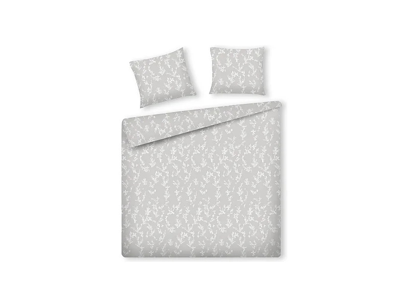 Bettwäsche Vive hellgrau 160x200