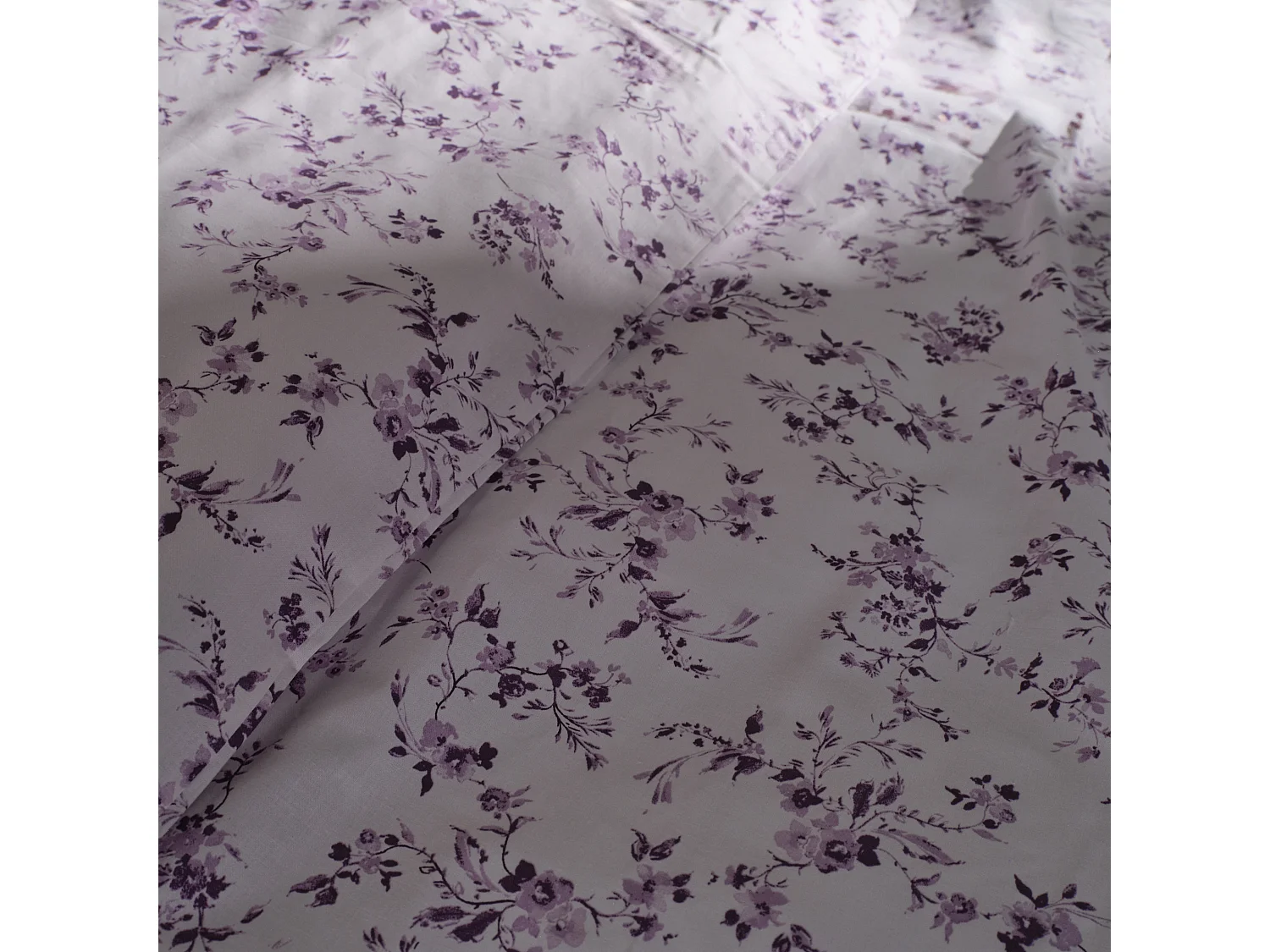 Parure de lit Fiorre Rose Coton 140x200