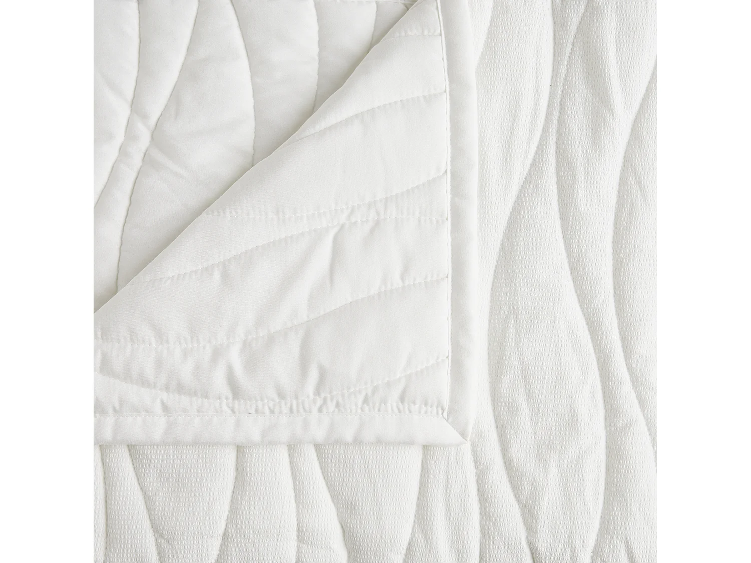 Couvre-lit Lukana Blanc Polyester 200x220